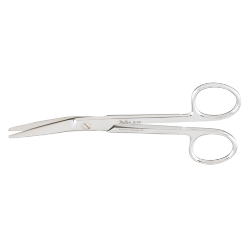 9-98 NEW&#039;S Suture SCS 5-1/2&quot;(14cm), angled on flat