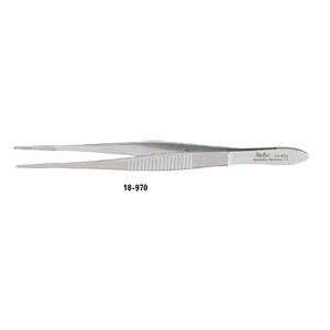 18-970 WILLS HOSPITAL Utility FCPS 4&quot;(10.2cm), with cross serrated tying platform 1.2mm wide
