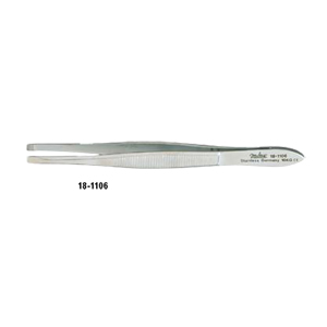 18-1106 DOUGLAS Cilia FCPS 3-1/2&quot;(8.9cm), thin tips 2.5mm wide, with fine horizontal serrations