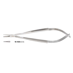 18-1834 PATON Needle Holder 4-1/2&quot;(11.4cm), str, without lock