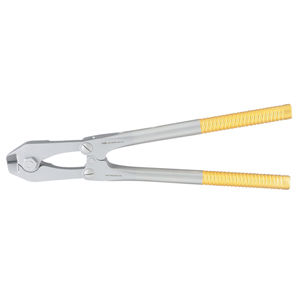 27-161TC MILTEX Double Action Pin Cutter 15&quot;(38.1cm), heavy duty, with CARB-N-SERT cutting blades, will cut up to 4.8mm(3/16&quot;) diameter, stainless